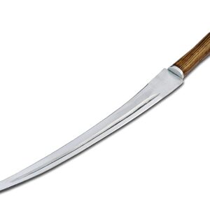Custom Handmade Sword - High Carbon Steel Sword with Leather Sheath 6035