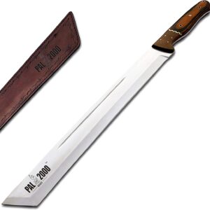 Full Tang Handle Knives - Custom Handmade - 25 Inch Knife - Hand Forged - High Carbon Steel Knife - Knife With Sheath - 6032