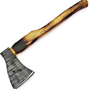 Custom Axe Handmade Hatchet Viking Axe Real Weapon - Camping Axes and Hatchets - Tomahawk Axe - Axe Tool - Battle Axe - with Sheath (2039)